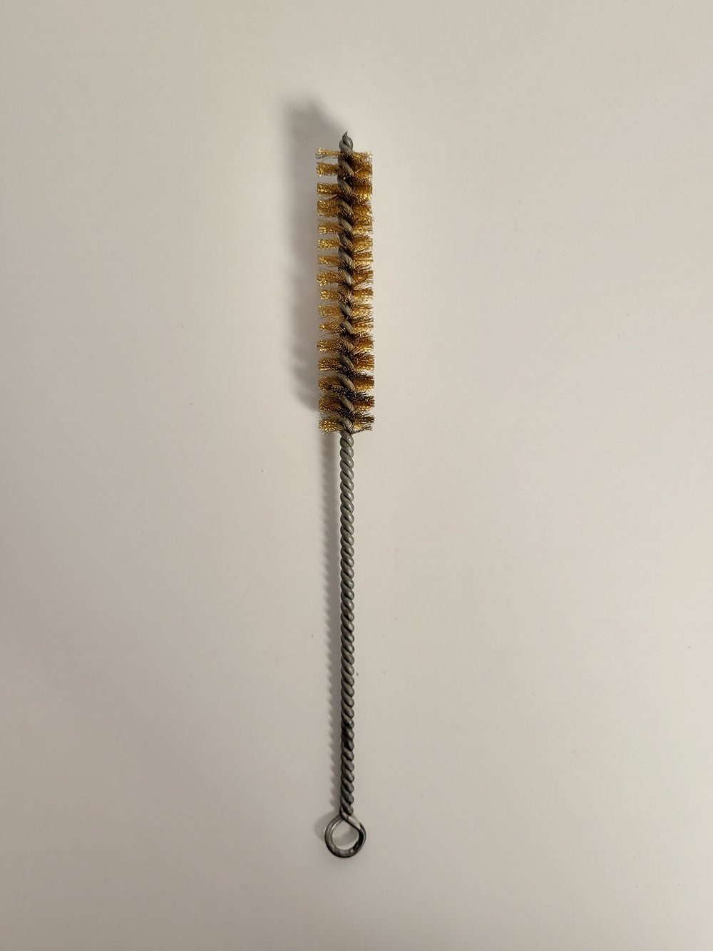 Brosse Ryuga® en laiton 270mm, modèle cylindrique pour nettoyage des troncs et branches de bonsaï