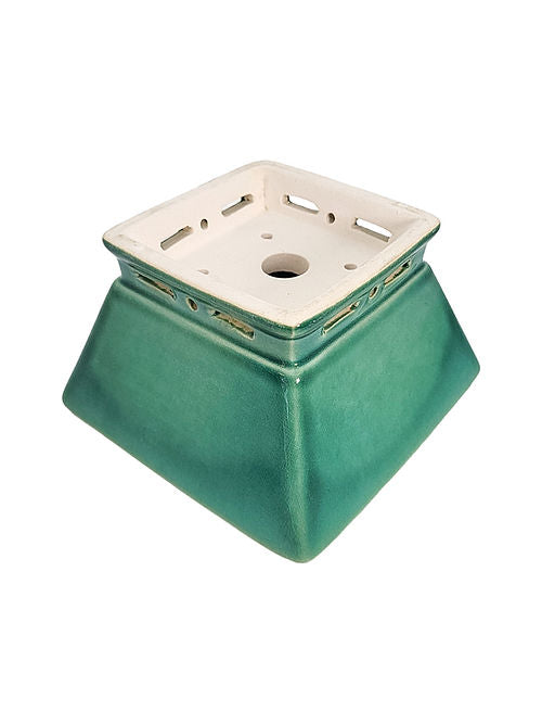 Pot carré émaillé