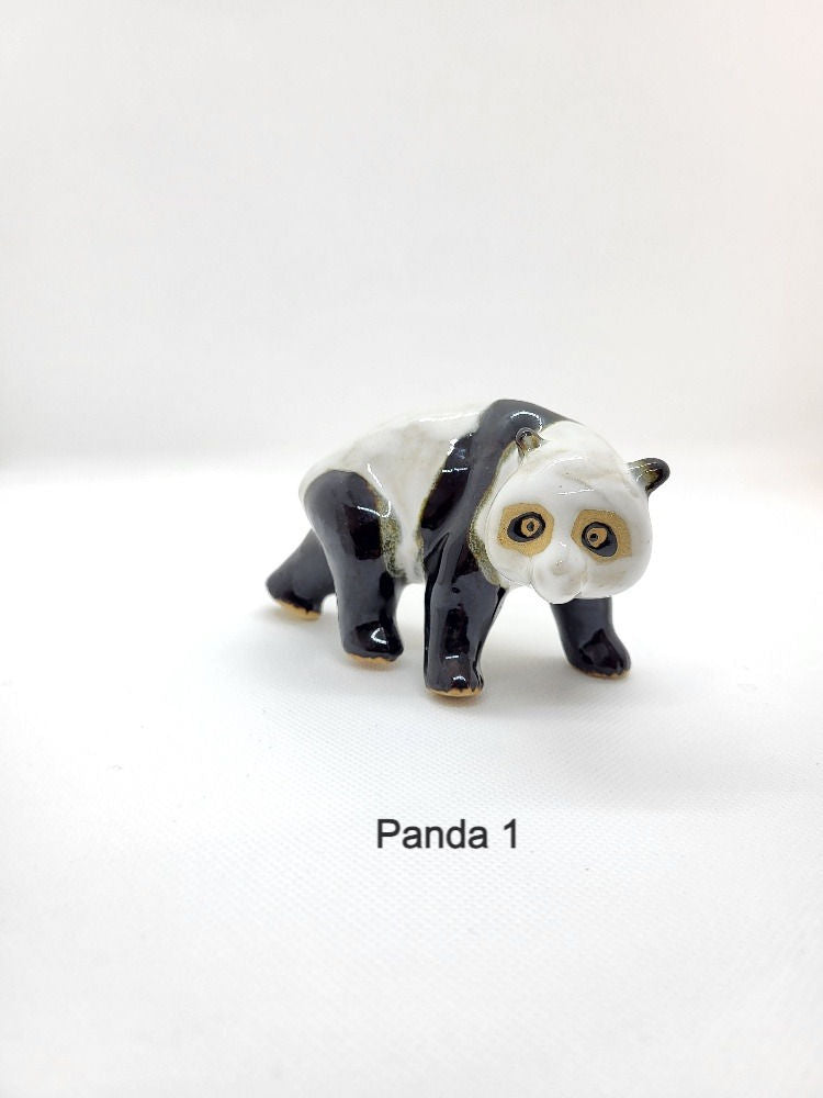 Panda 1 en céramique disponibles en 3cm et 6cm