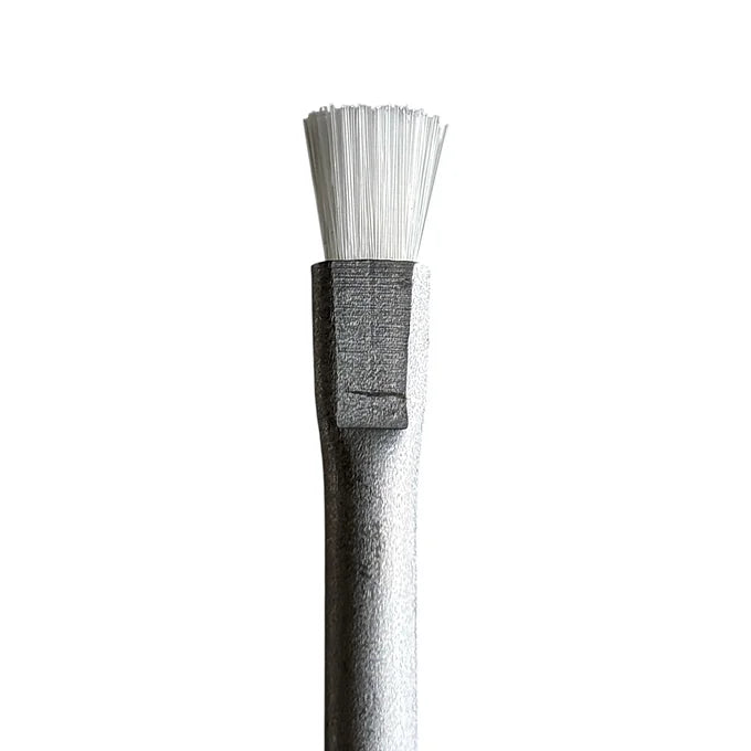 Embout blanc de la brosse double japonaise 200mm en nylon