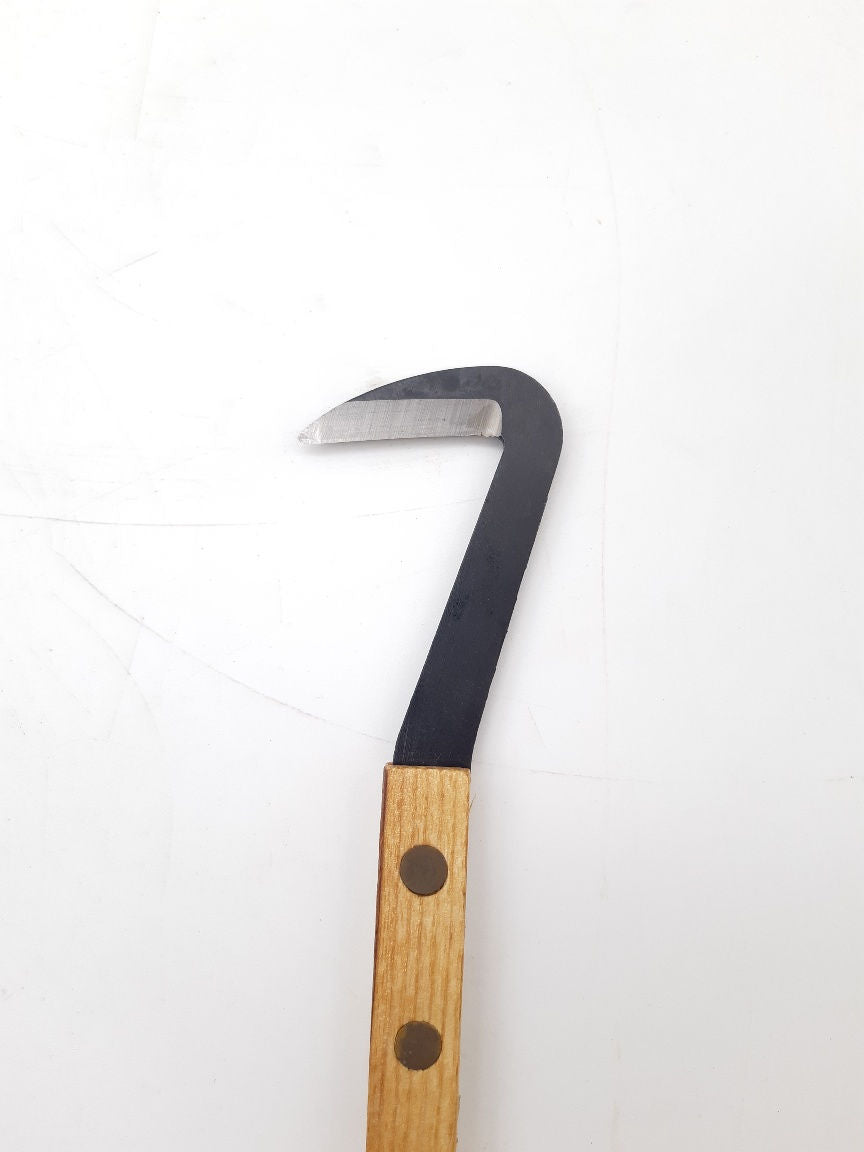 Faucille Ryuga 195mm pour Jin bonsaï avec manche en bois robuste