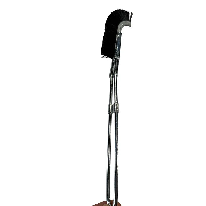 Brosse japonaise 230mm en soies de porc résistantes et souples pour nettoyer le bois des bonsaïs