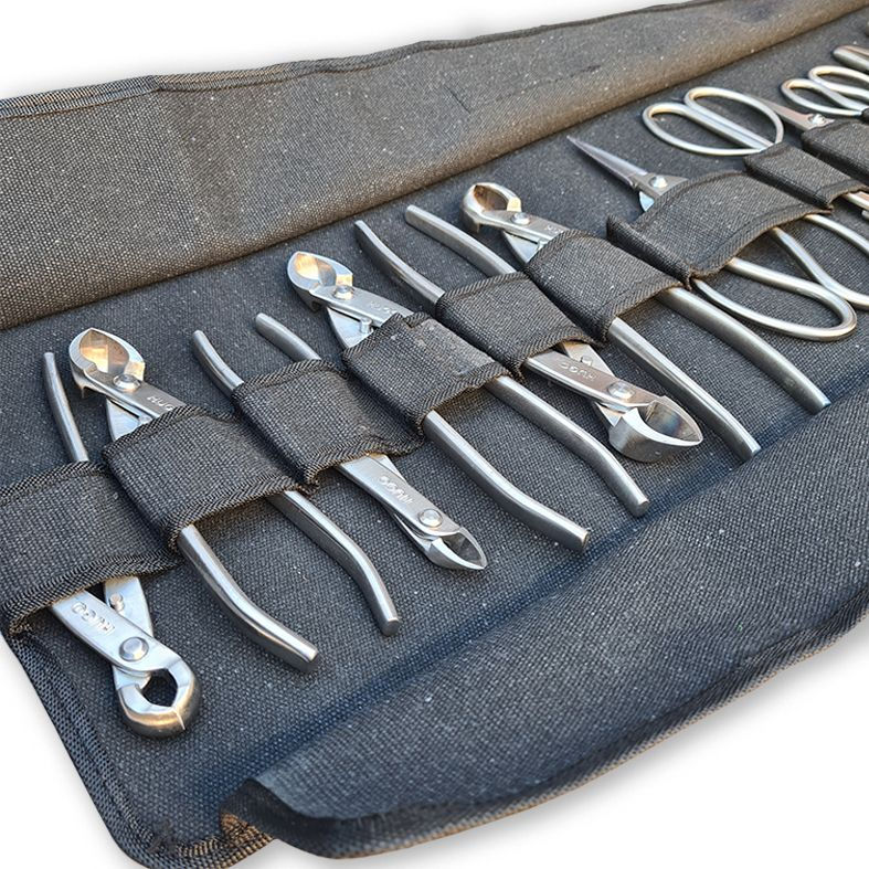 Étui en coton épais pour rangement de 15 outils de jardin, livré sans outils