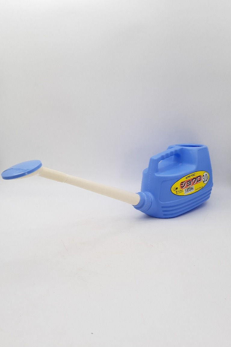 Arrosoir en plastique bleu japonais avec pomme démontable  5,5L