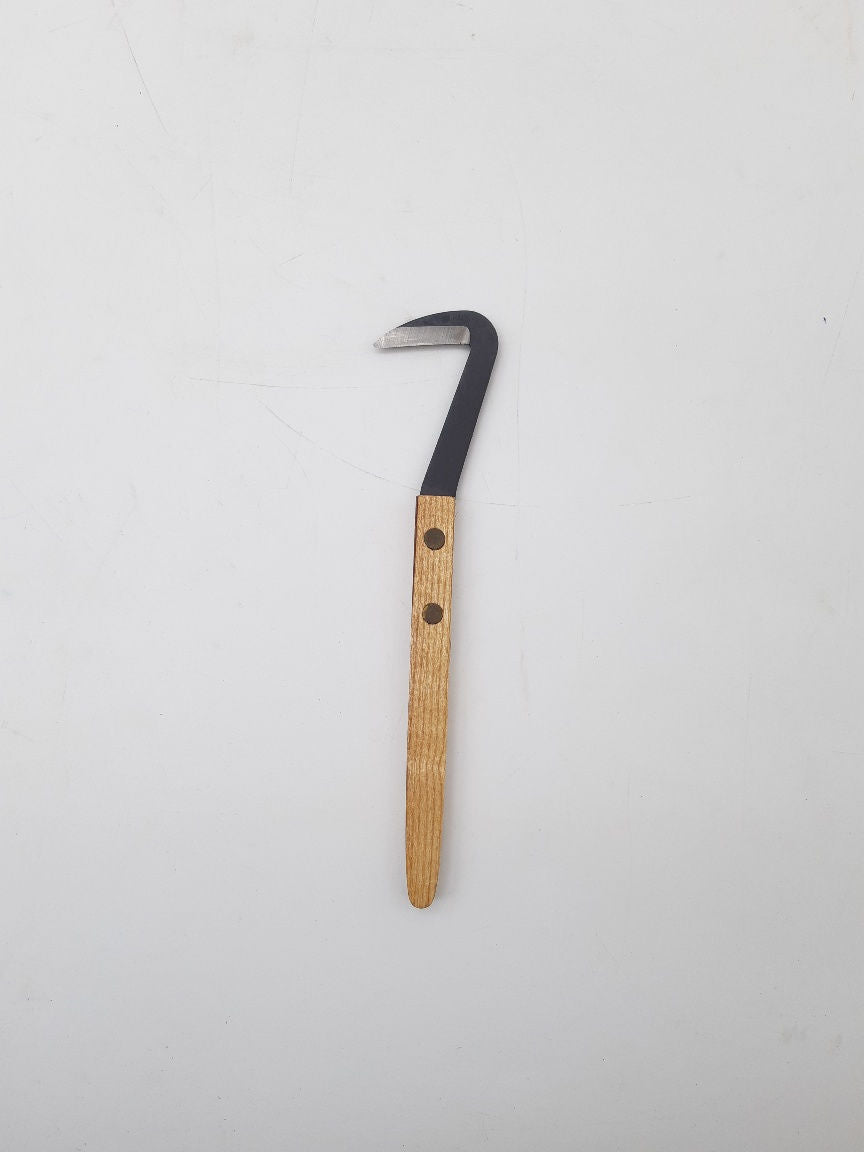Faucille Ryuga 195mm pour Jin bonsaï avec manche en bois robuste