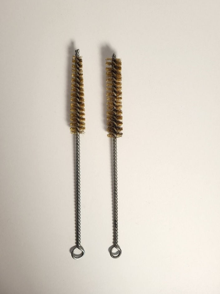 Brosse Ryuga® en laiton 270mm, modèle conique ou cylindrique pour nettoyage des troncs et branches de bonsaï