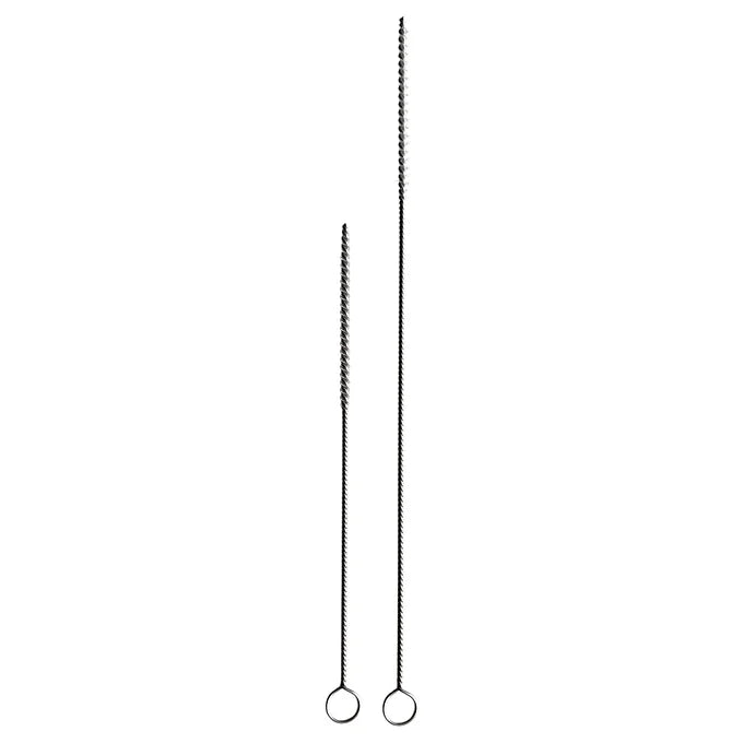 Brosse japonaise longue et fine en nylon cylindrique, tailles 3mm et 5mm, pour récurage précis des bonsaïs