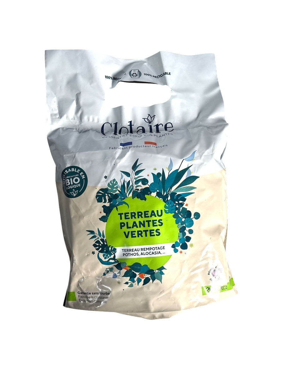 Terreau plantes vertes - Clotaire