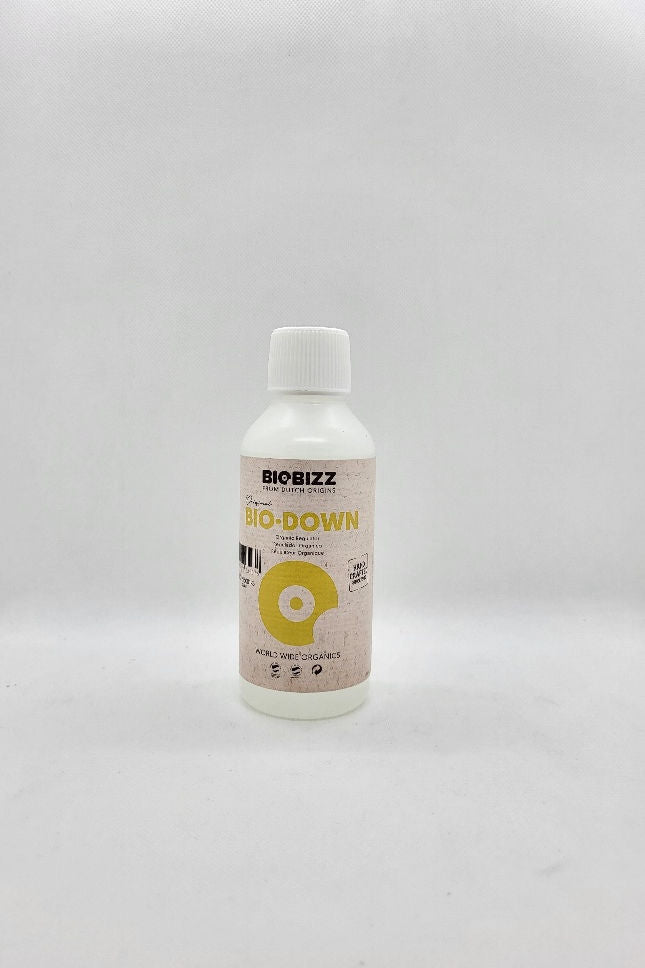 Flacon Bio·Down Biobizz correcteur de pH naturel pour substrat et irrigation