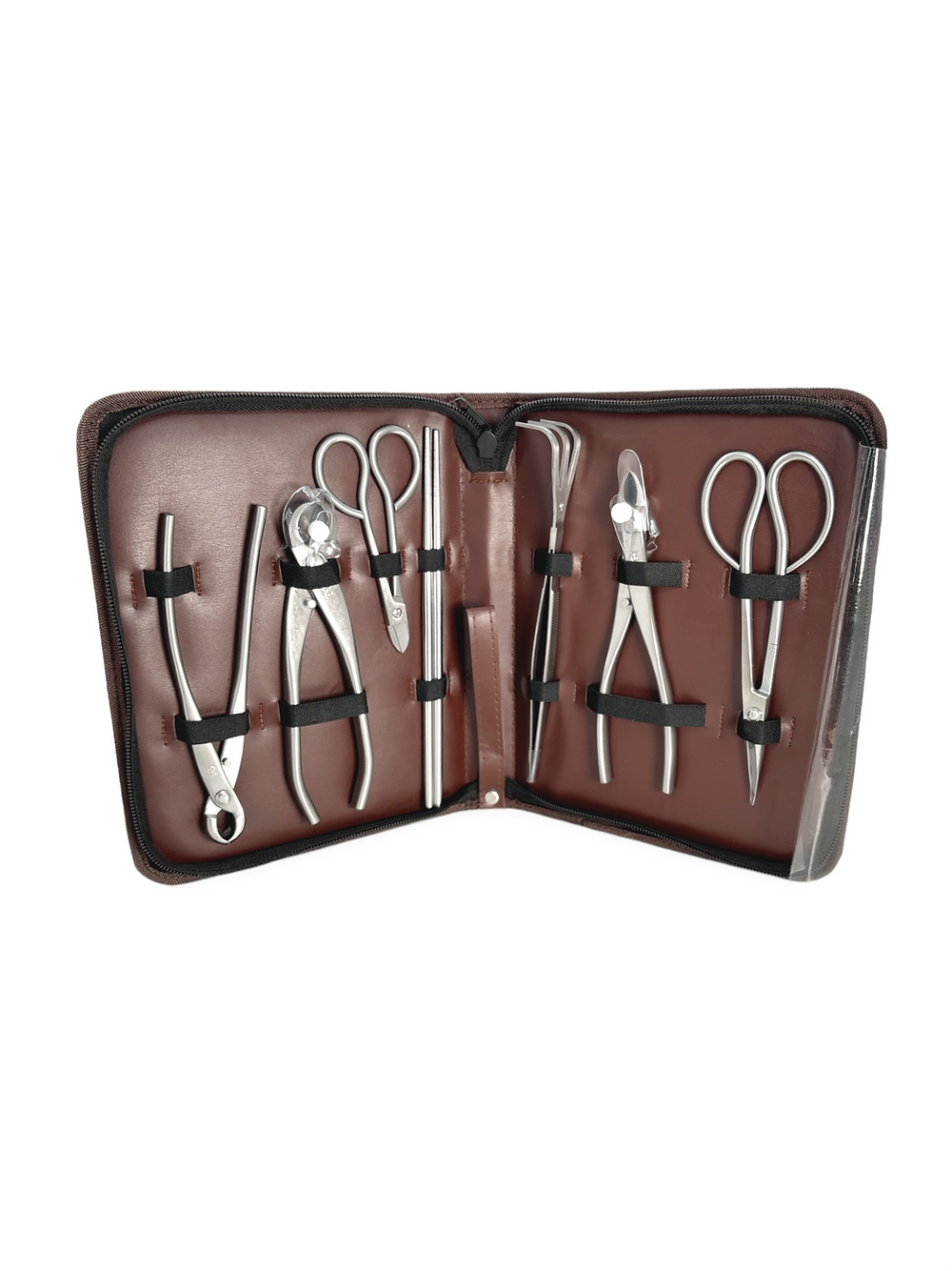 Trousse 7 outils en inox pour Shohin - Hugo Bonsaï®