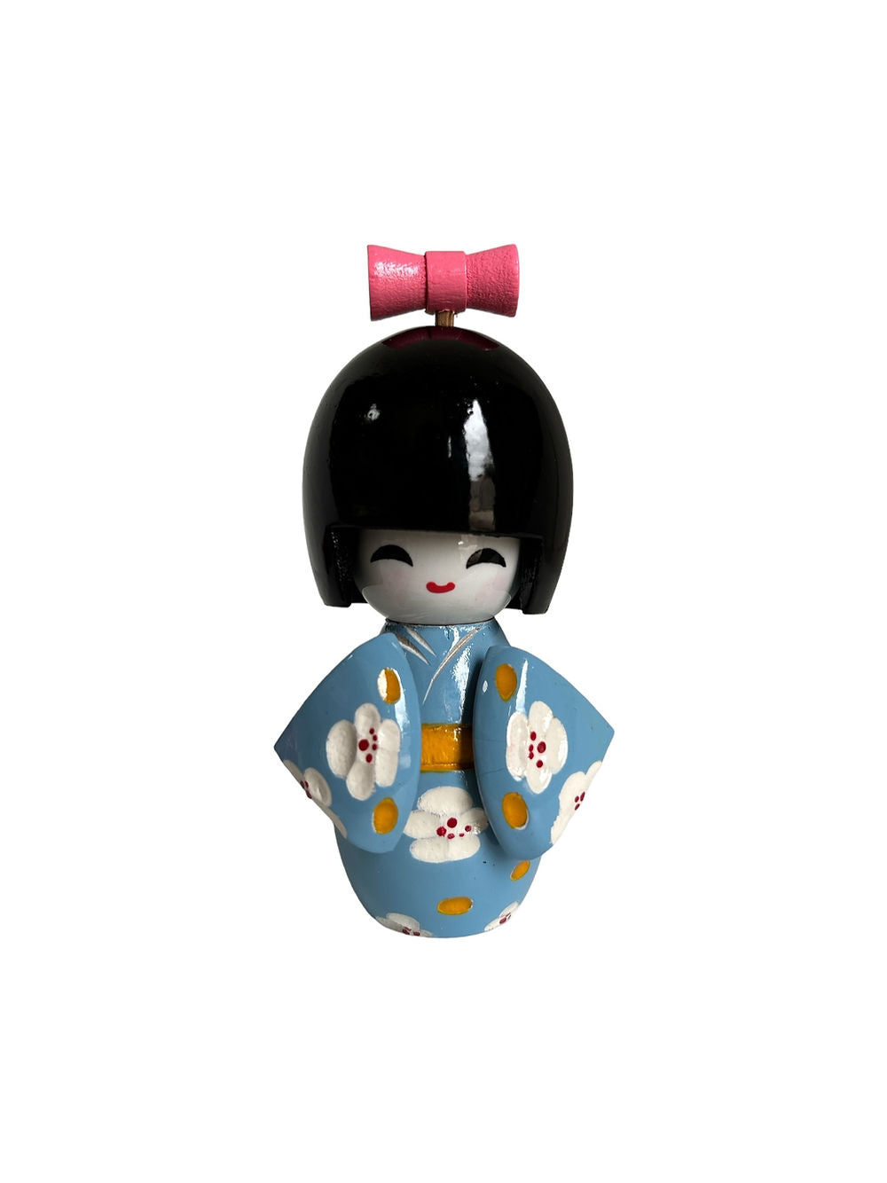 Poupée Kokeshi en bois - 8,5cm