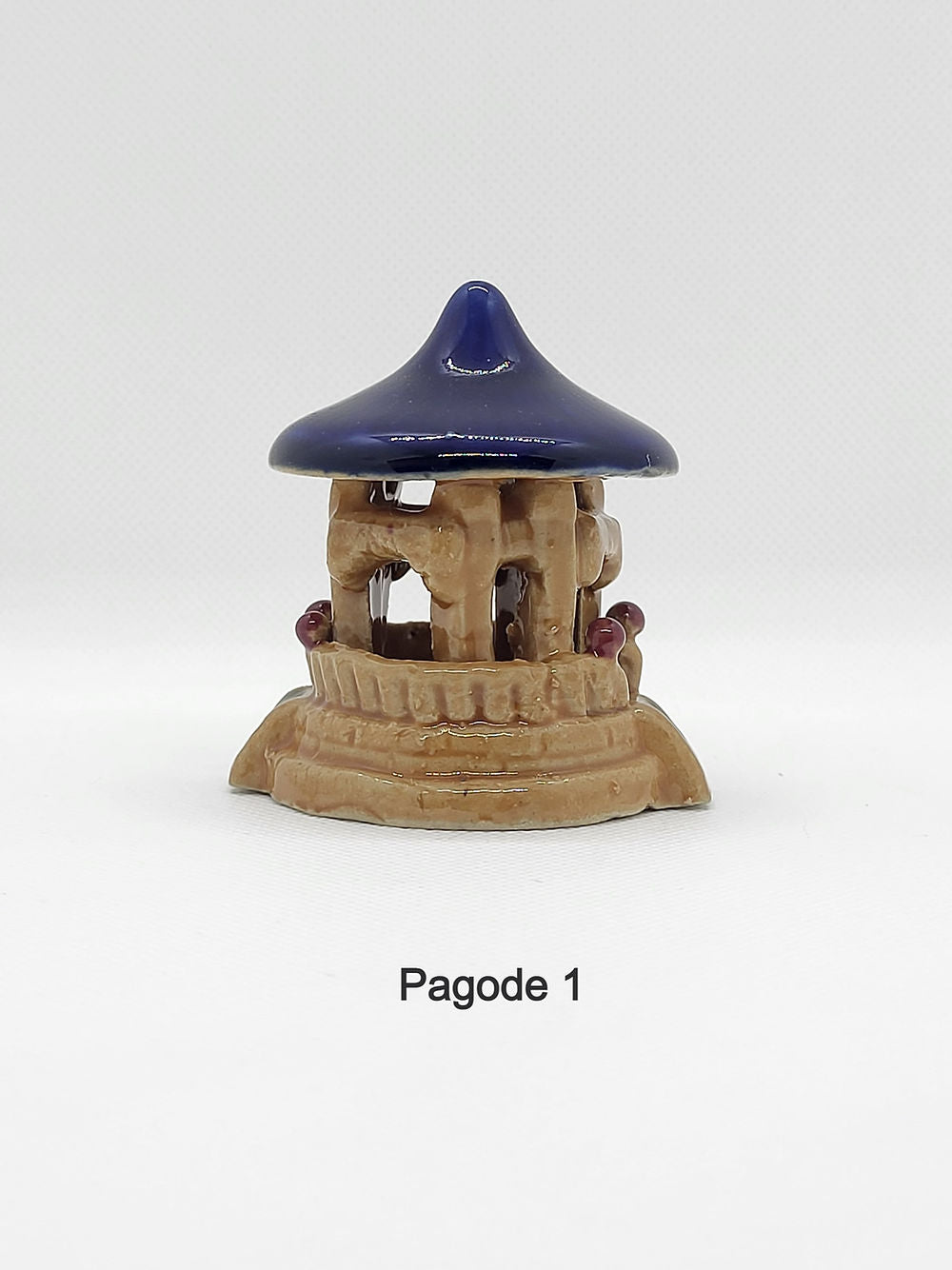 Pagode1 miniatures en céramique 6/7cm