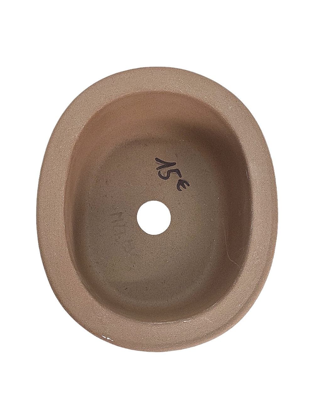 Pot ovale non émaillé
