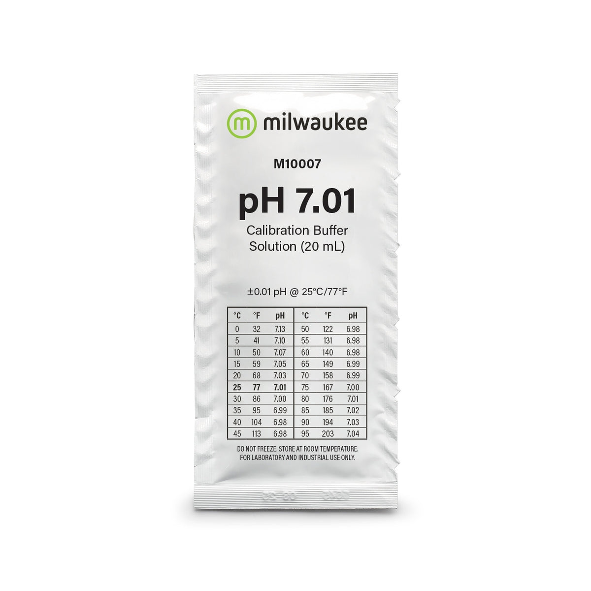 Solution d'étalonnage pH 7.01 pour testeur PH digital