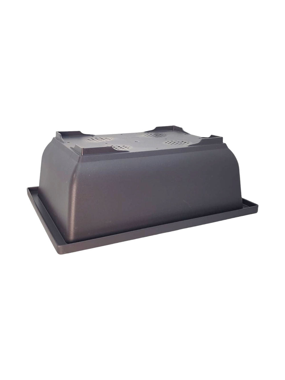 Pot rectangulaire en plastique pour bonsaï
