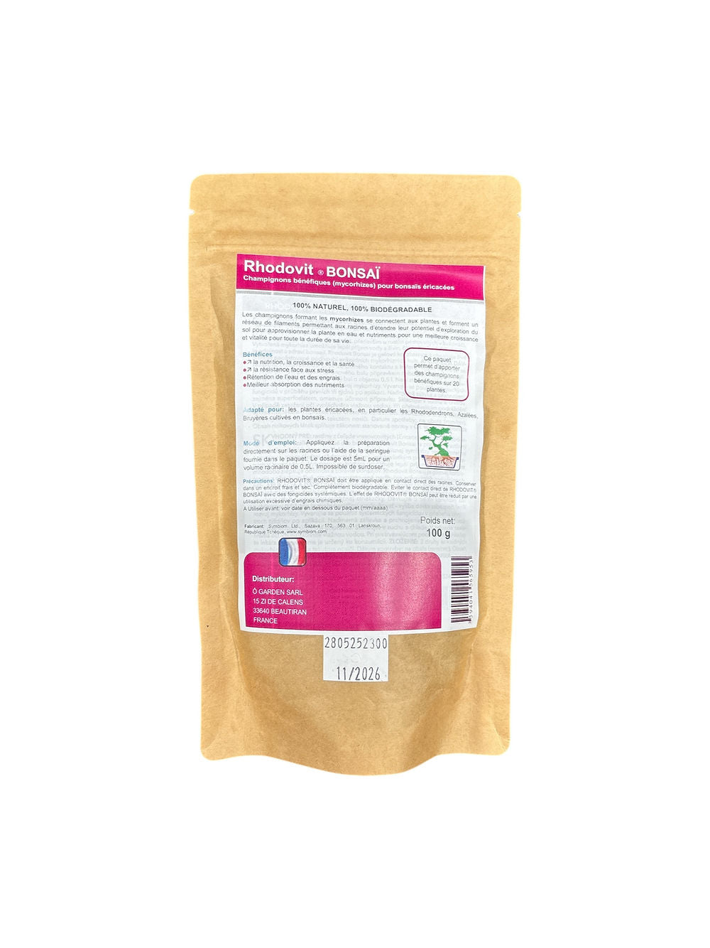 Mycorhizes bonsaïs pour Azalées (Rhodovit®) - 100g