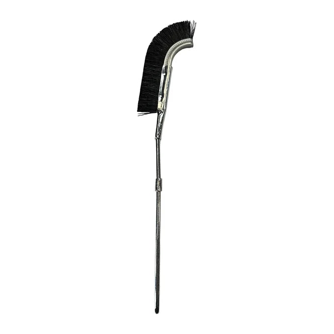 Brosse japonaise 230mm en soies de porc résistantes et souples pour nettoyer le bois des bonsaïs