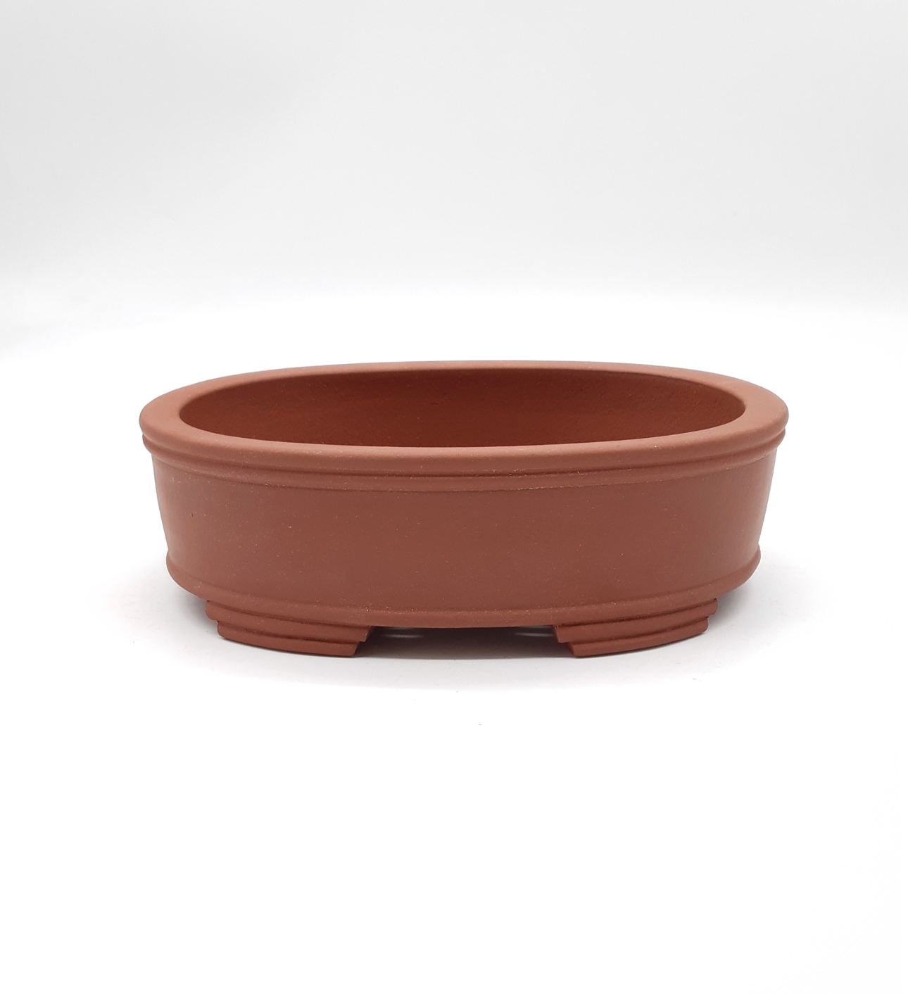Pot ovale pour bonsaï non émaillé