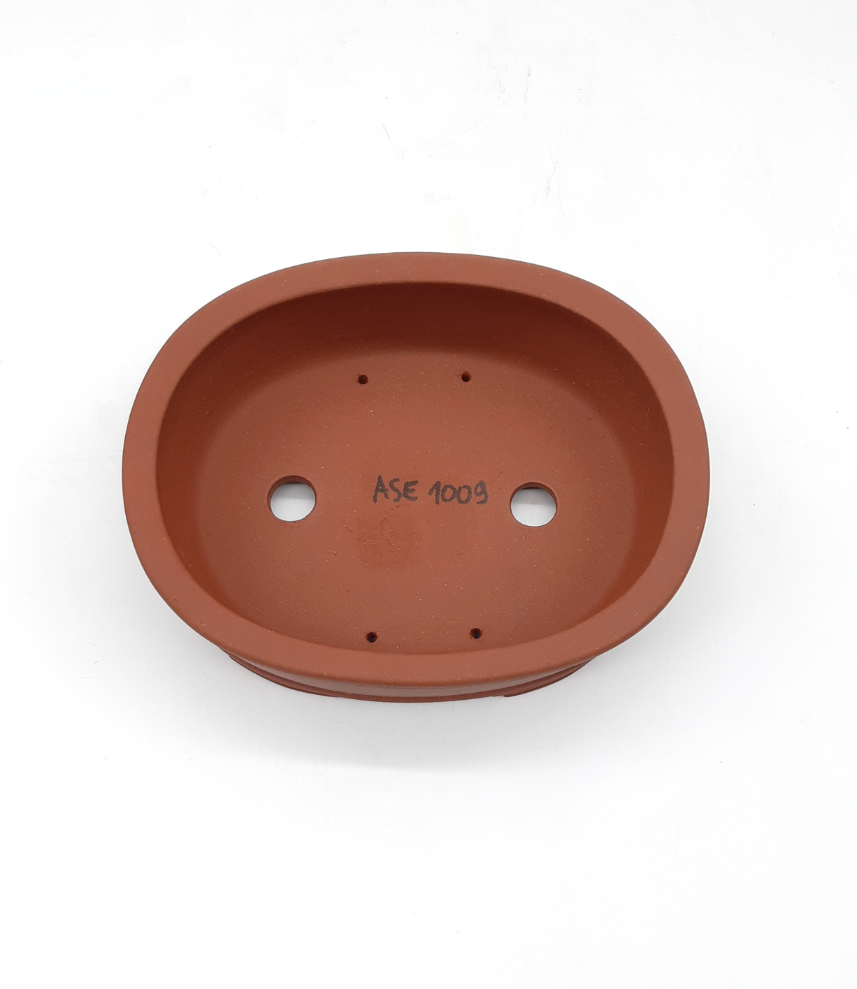 Pot ovale pour bonsaï non émaillé