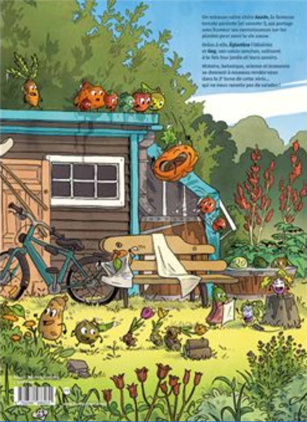 Livre/BD "La folle histoire des Plantes" (Tome 2)
