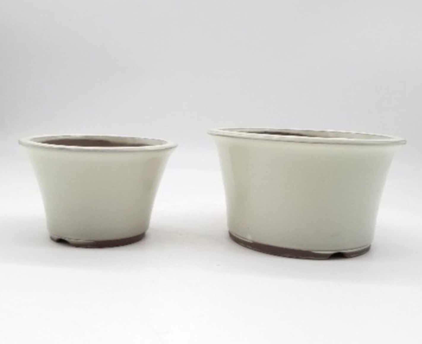 Pot émaillé Yokkaichi - rond crème