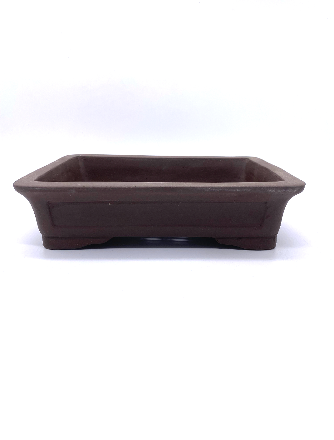 Pot bonsaï rectangulaire avec soucoupe