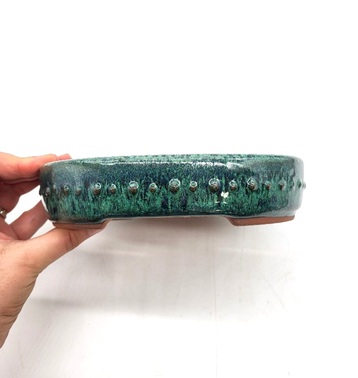 Pot pour bonsaï émaillé