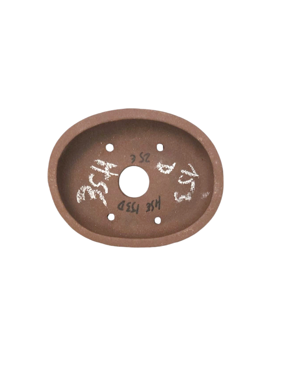 Pot ovale non émaillé