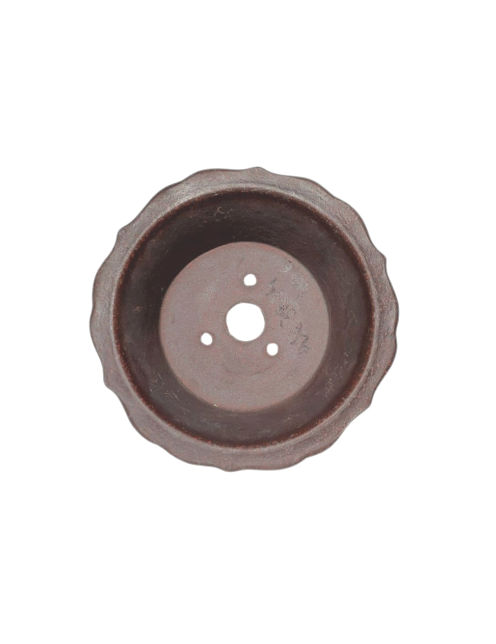 Pot rond non émaillé