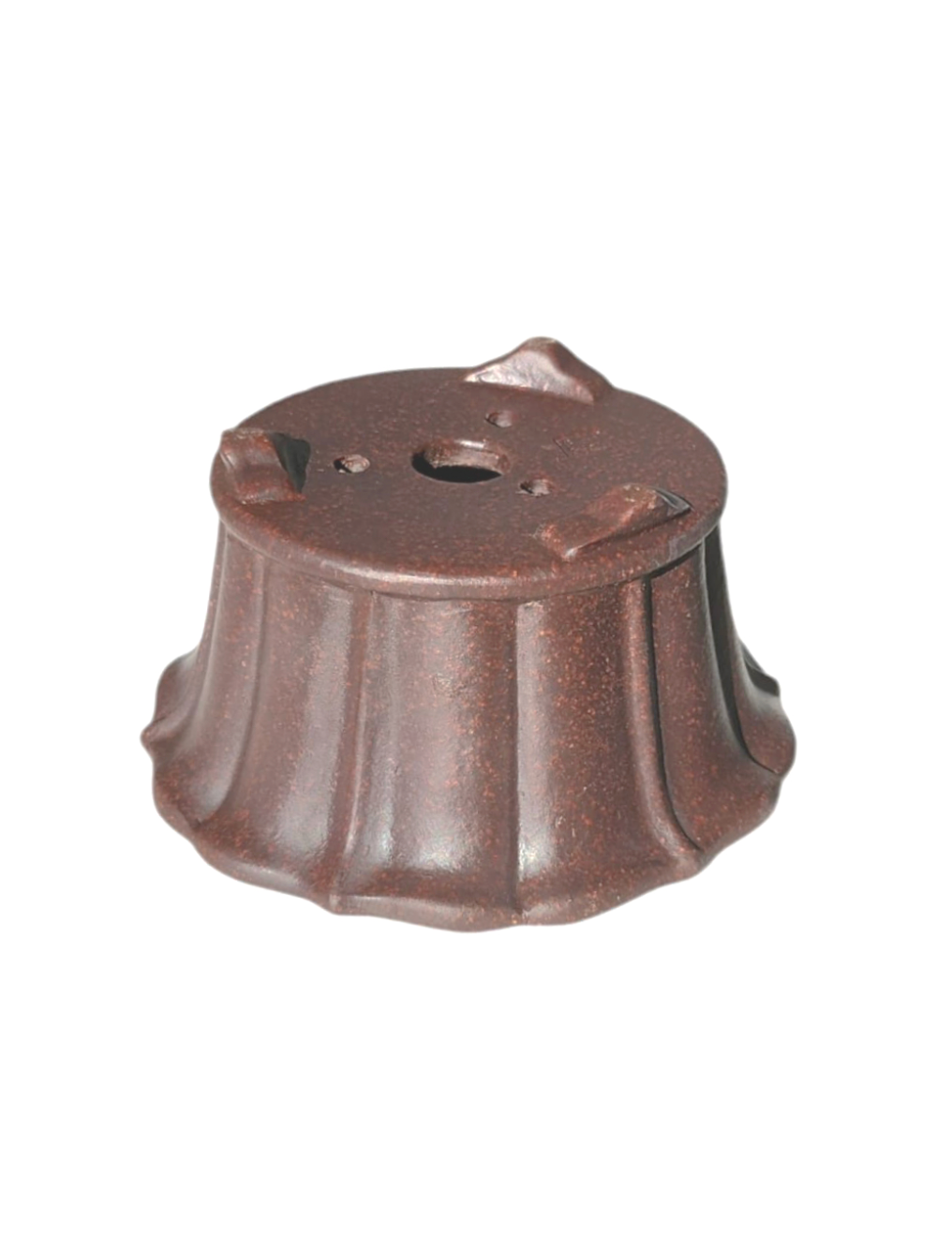 Pot rond non émaillé