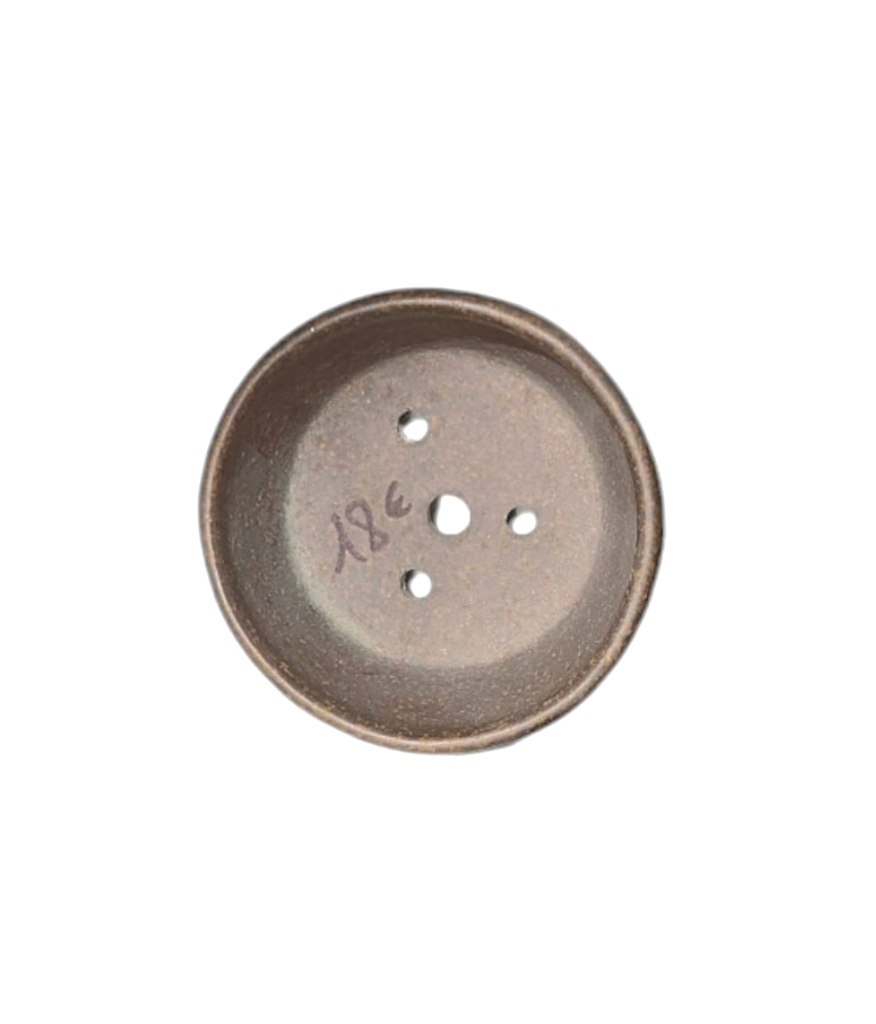 Pot rond non émaillé