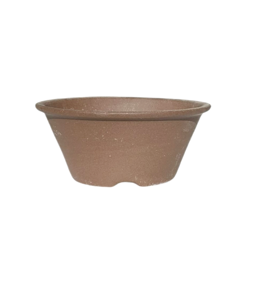 Pot rond non émaillé