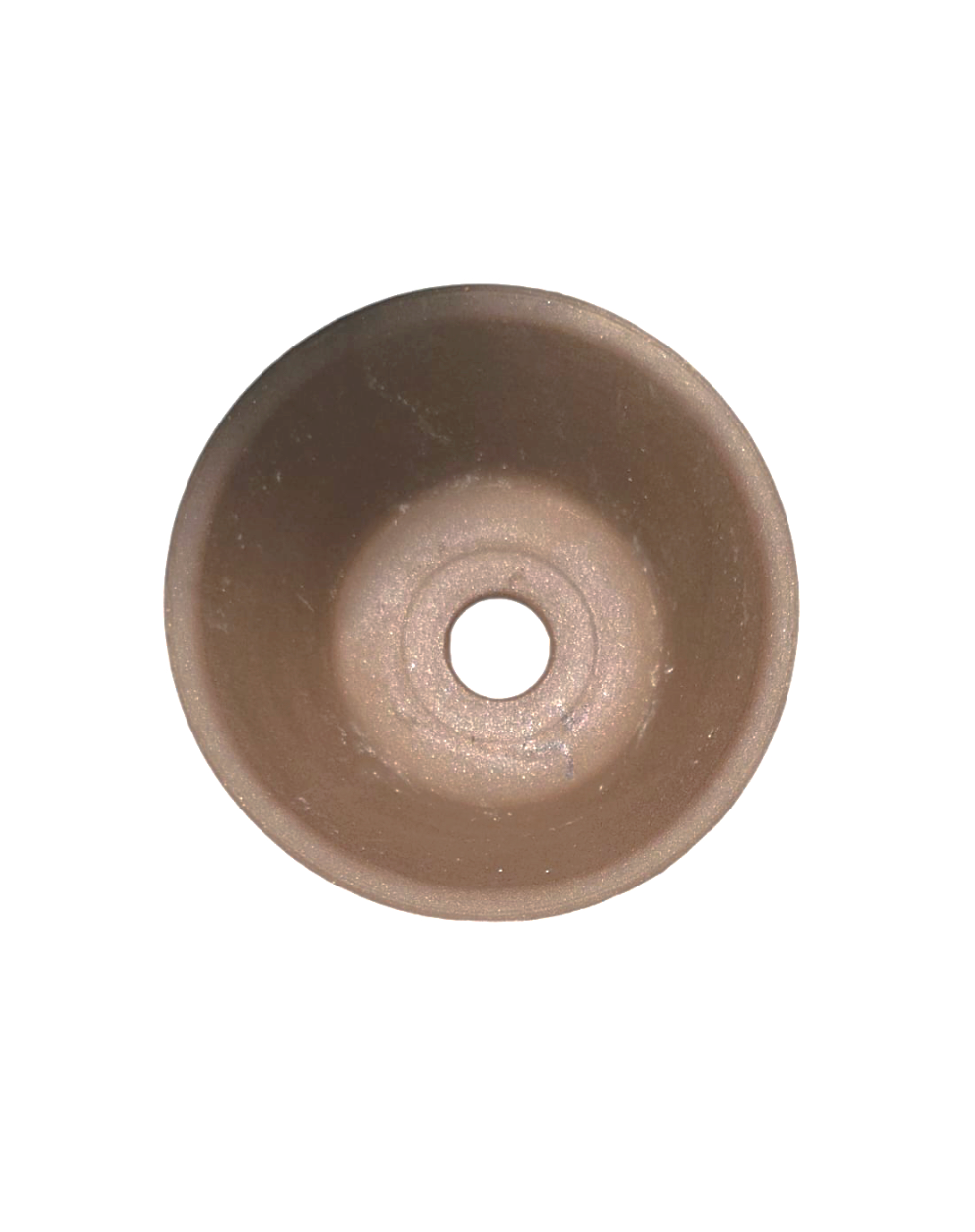 Pot rond non émaillé