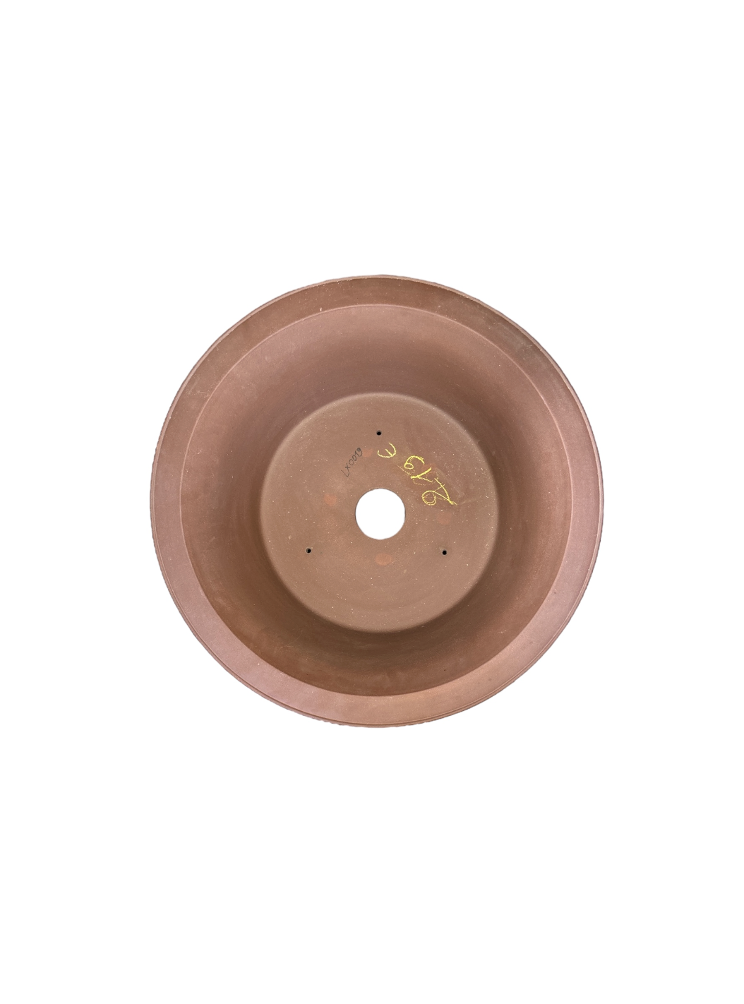 Pot rond non émaillé