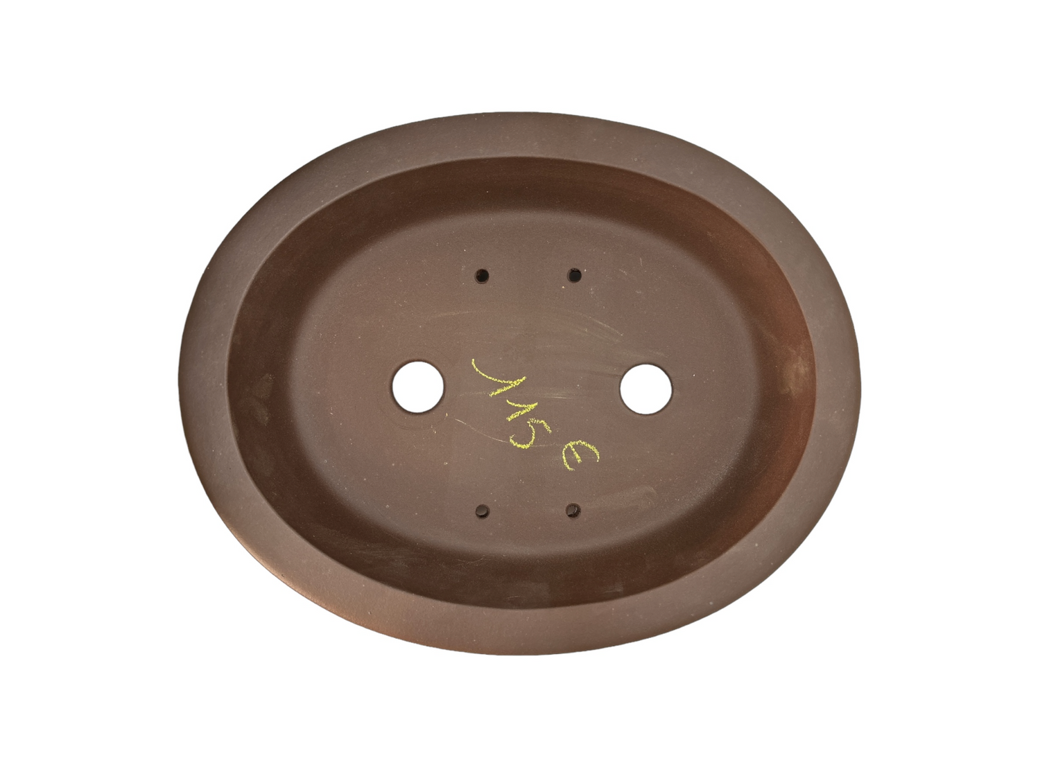 Pot ovale non émaillé