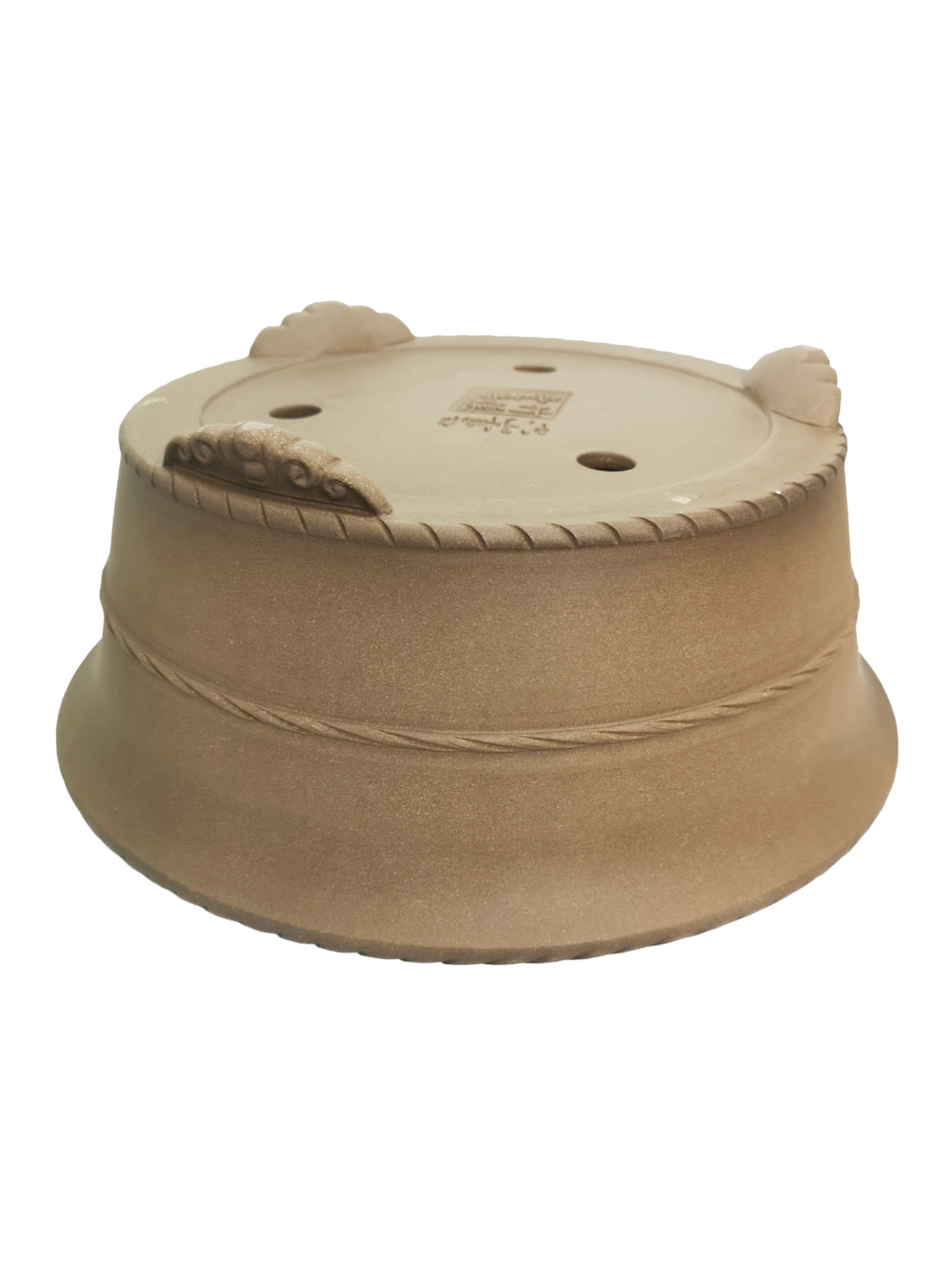 Pot rond non émaillé