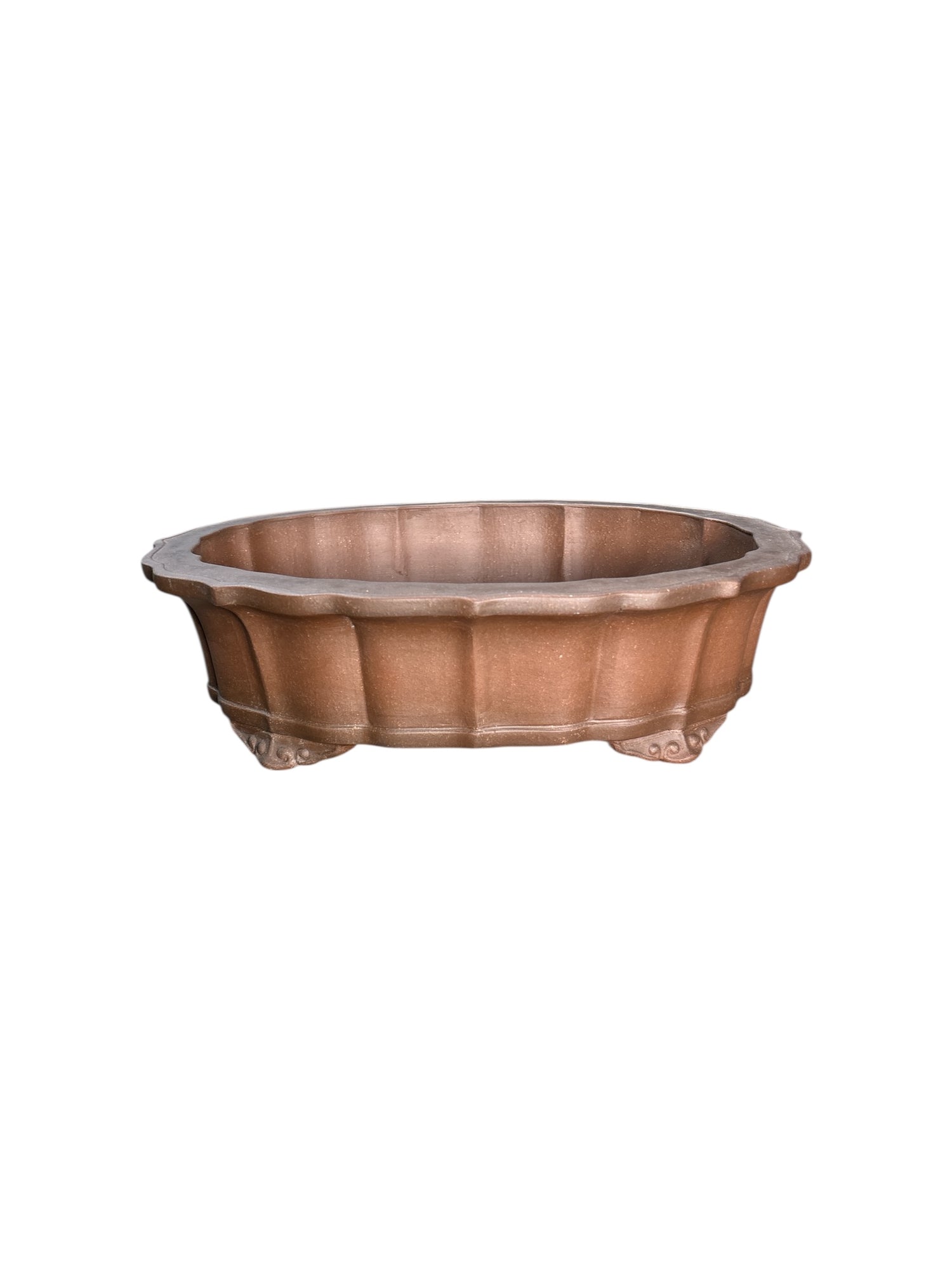 Pot ovale non émaillé