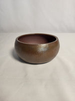Céramique artisanale ronde 12,5x4,5cm en grès non gélif, pièce unique JF-Édition