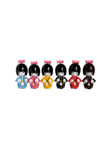 Poupée Kokeshi en bois - 8,5cm