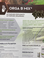Engrais organo-minéral 6-3-10 riche en potasse avec stimulateur de croissance Rhizeos, idéal pour bonsaïs et agriculture biologique.