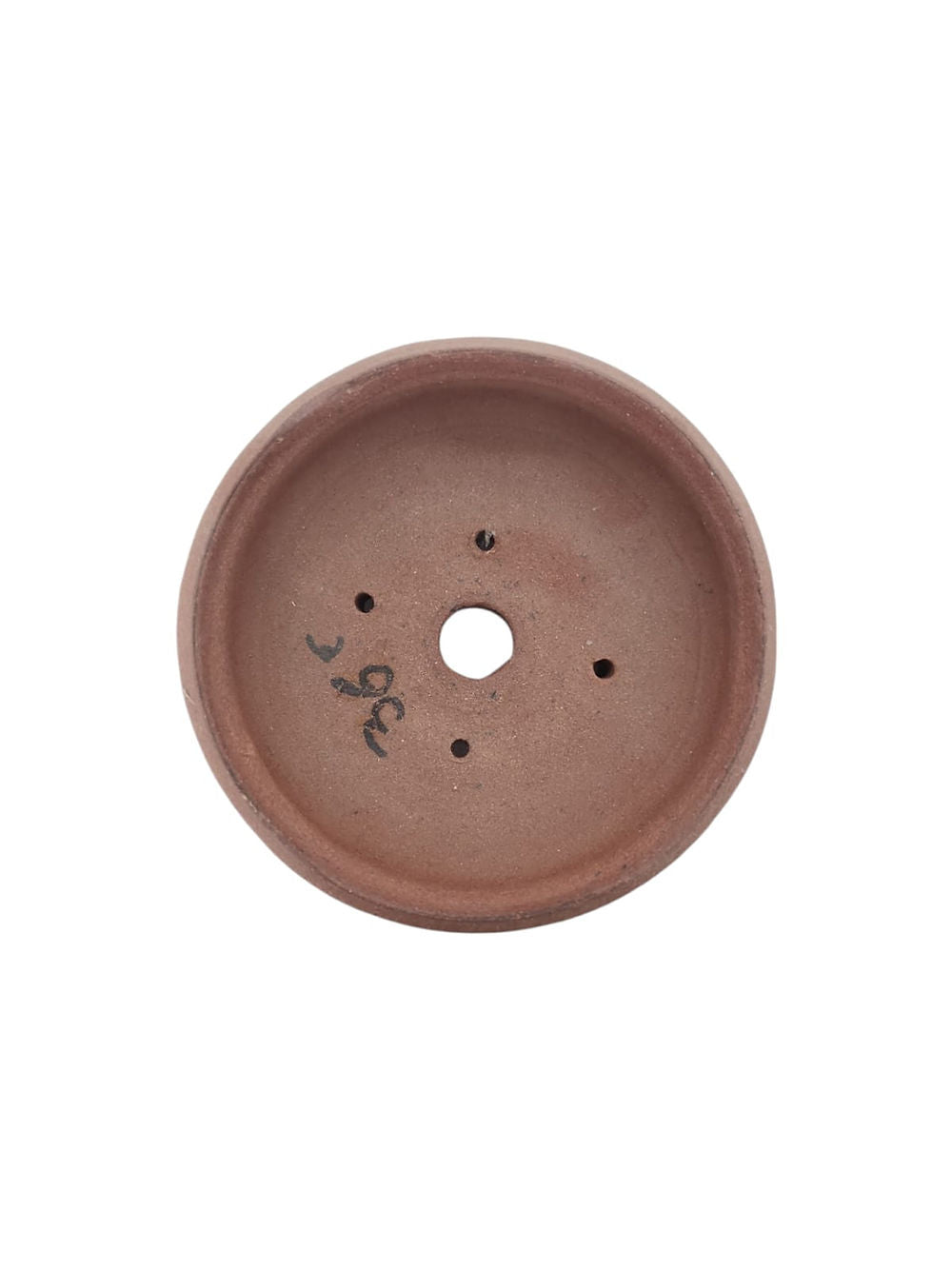 Céramique artisanale ronde 11,5x5cm en grès non gélif, pièce unique JF-Édition