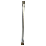 Brosse double japonaise en inox argenté  pour nettoyer et polir les troncs de bonsaï