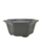 Pot bonsaï forme octogonale en plastique