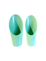 Godet à substrat en plastique vert pour rempotage bonsaï, 2 tailles disponibles 16,5cm et 17cm
