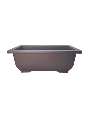 Pot rectangulaire en plastique pour bonsaï