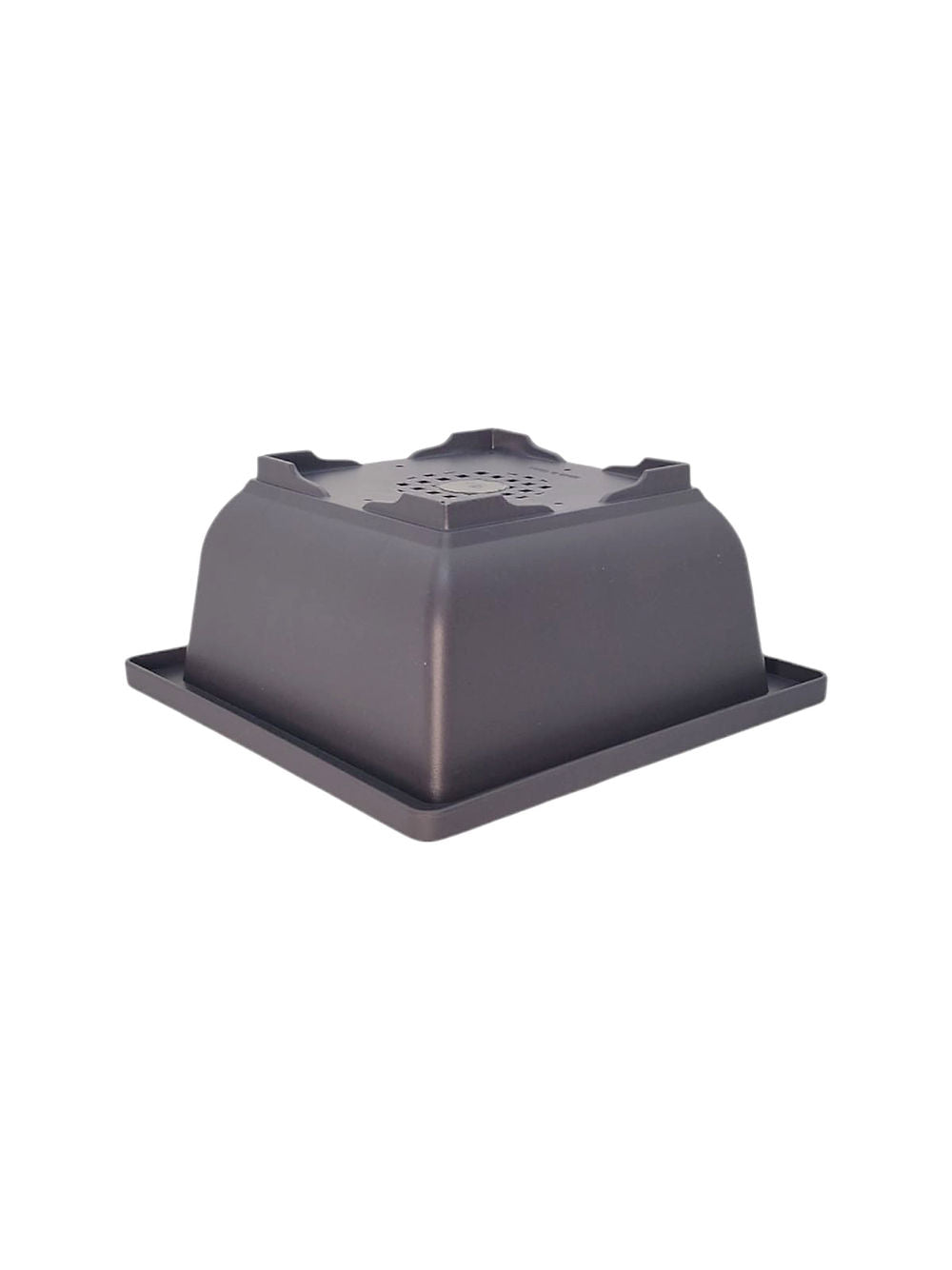 Pot carré en plastique pour bonsaï