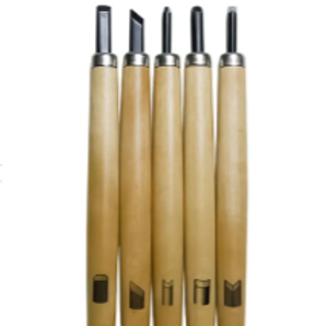 Coffret de 5 gouges japonaises