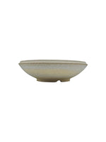 Céramique artisanale ronde 23,5x7cm en grès non gélif signée JF Bonsaï Édition