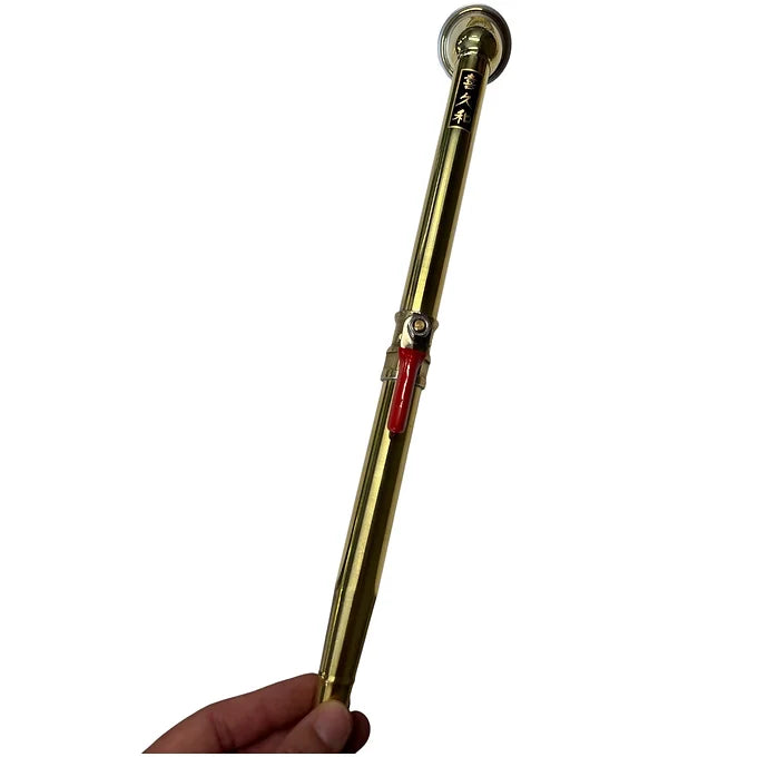 Lance d'arrosage en laiton avec robinet