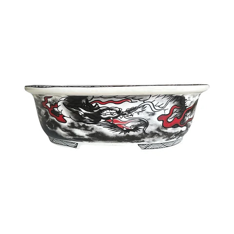 Pot ovale bonsaï (19*16.5*h5.5cm)